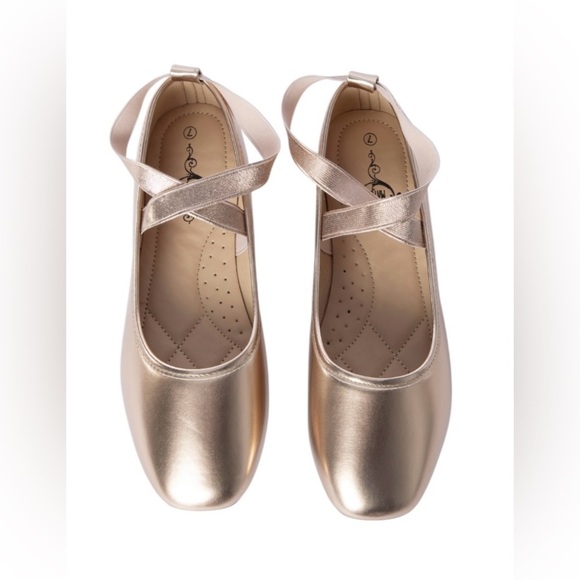 Soulmates bronze Flats - Picture 1 of 5
